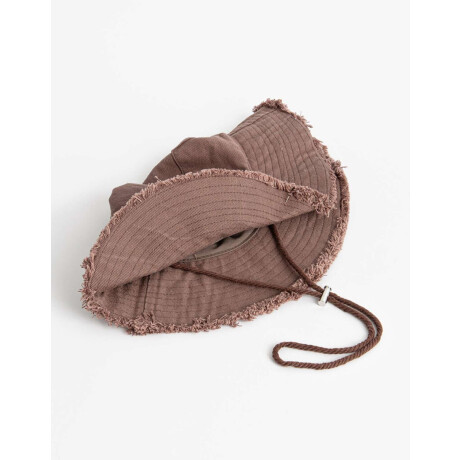 Piluso Desflecado Chocolate Marron Chocolate