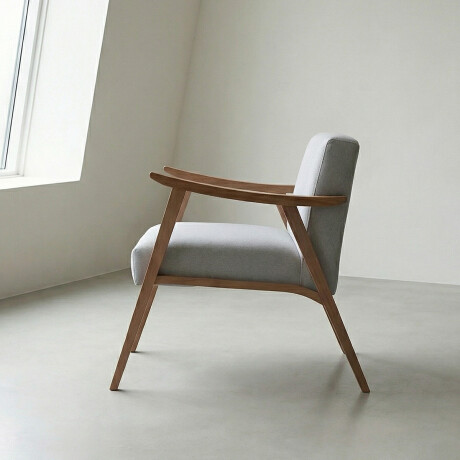 Butaca Ravena - Tela Rústica 291-G2 (Ceniza)