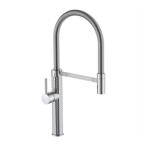 Grifería de cocina Monocomando de mesada Chef Pico móvil Cromo Grifería De Cocina Monocomando De Mesada Chef Pico Móvil Cromo