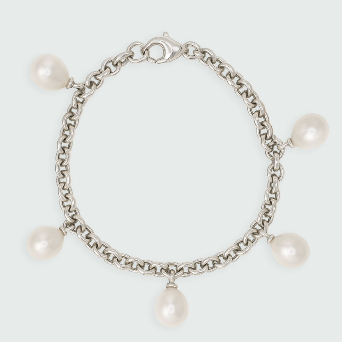 Pulsera Equilibrio de MOON en Plata 925 con perlas 