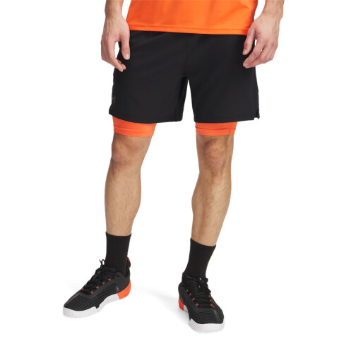 UA Vanish Woven 2in1 Sts-GRY BLK-003