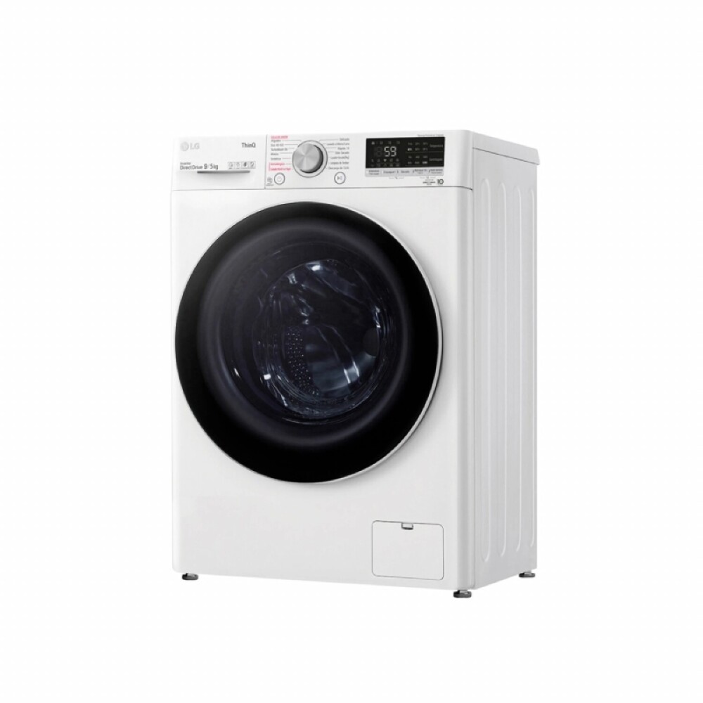 Lavasecarropas frontal inverter LG 9Kg WD9WVC4S6 blanco