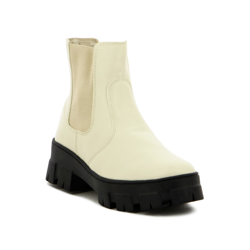 Darkness Botas C/elastico Blanco