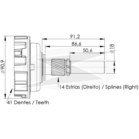 ALTERNADOR ARRANQUE VARIOS SCANIA REDUCTOR BOSCH SCANIA 14E 41D UNIFAP ALTERNADOR ARRANQUE VARIOS SCANIA REDUCTOR BOSCH SCANIA 14E 41D UNIFAP