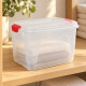 Caja organizadora 12 lts Alta TRANSPARENTE