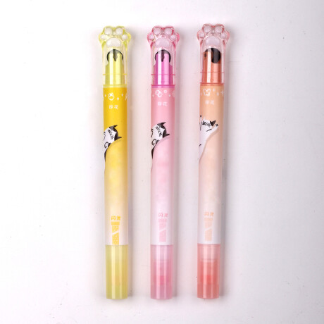 MARCADORES ROLLER PAW CON BRILLANTINA X3 001