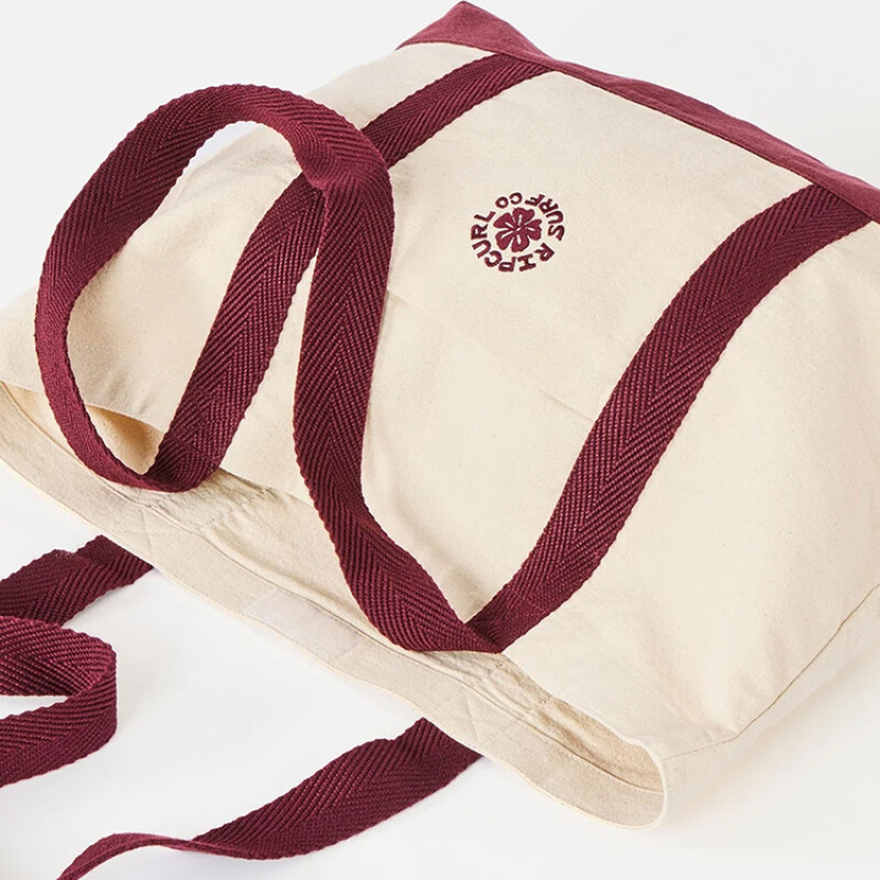 Bolso de mano Rip Curl Mixed Logo 25L Tote - Beige Bolso de mano Rip Curl Mixed Logo 25L Tote - Beige