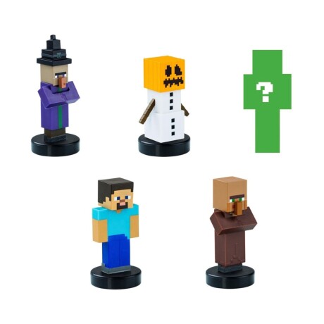Pack X5 Figuras Sellos Minecraft MC5040 PACK-1