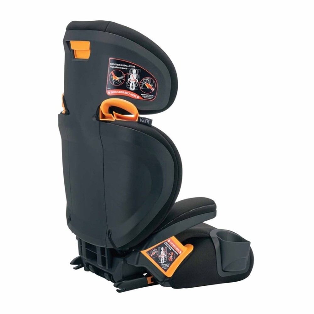 BOOSTER KIDFIT PLUS OBSIDIAN ISOFIX CHICCO - 15 a 45kg BOOSTER KIDFIT PLUS OBSIDIAN ISOFIX CHICCO - 15 a 45kg