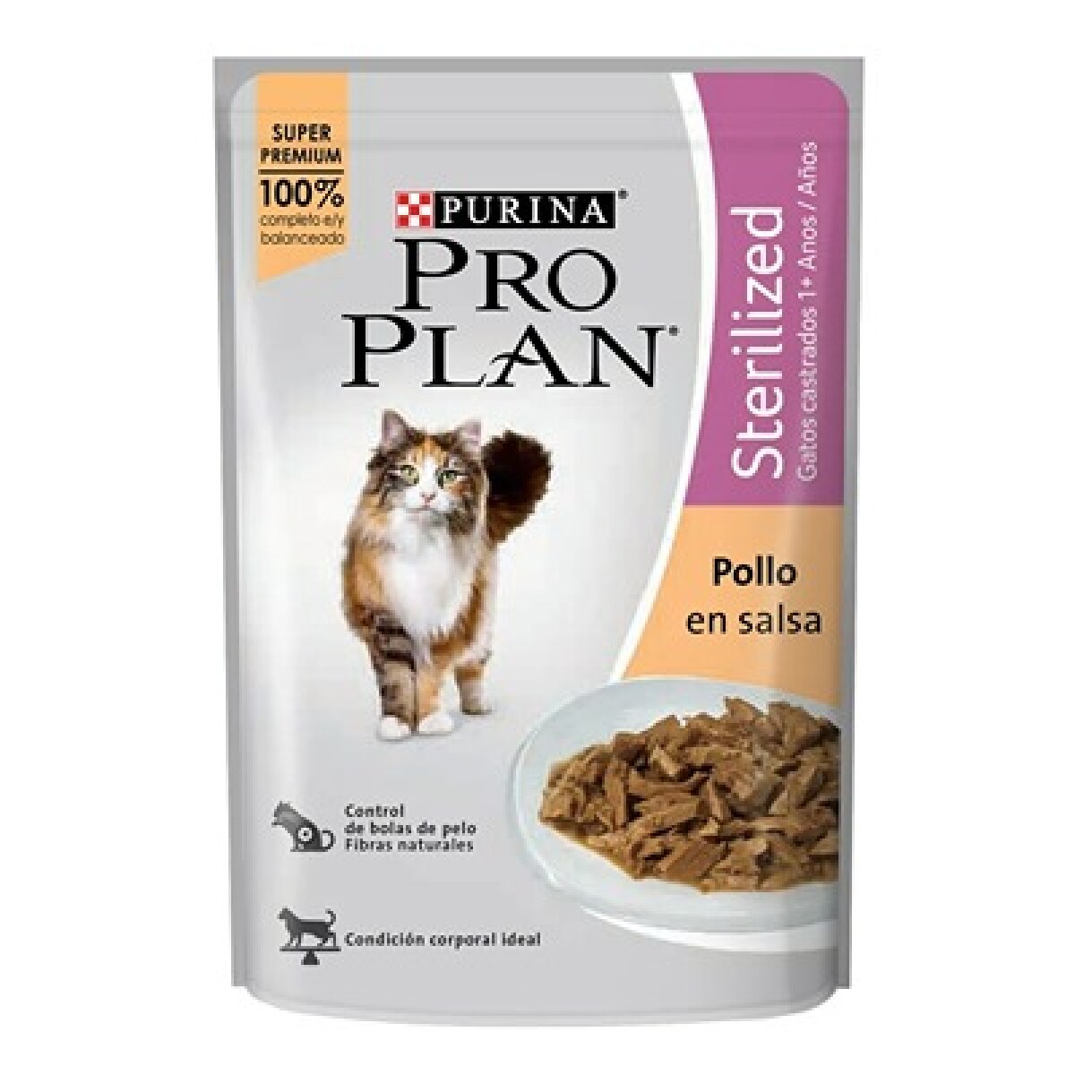 PRO PLAN GATO ESTERILIZADO SACHE POLLO 85 G 