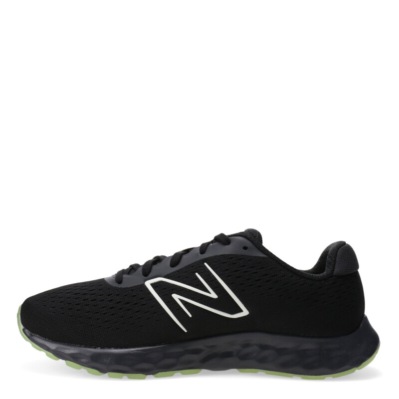 Championes de Hombre New Balance 520 V8 Negro - Blanco - Verde Fluo