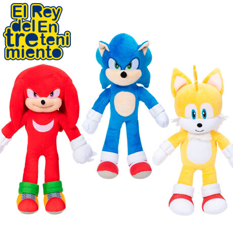 Peluche Sonic 2022 Muñeco 23cm Varios Personajes Peluche Sonic 2022 Muñeco 23cm Varios Personajes