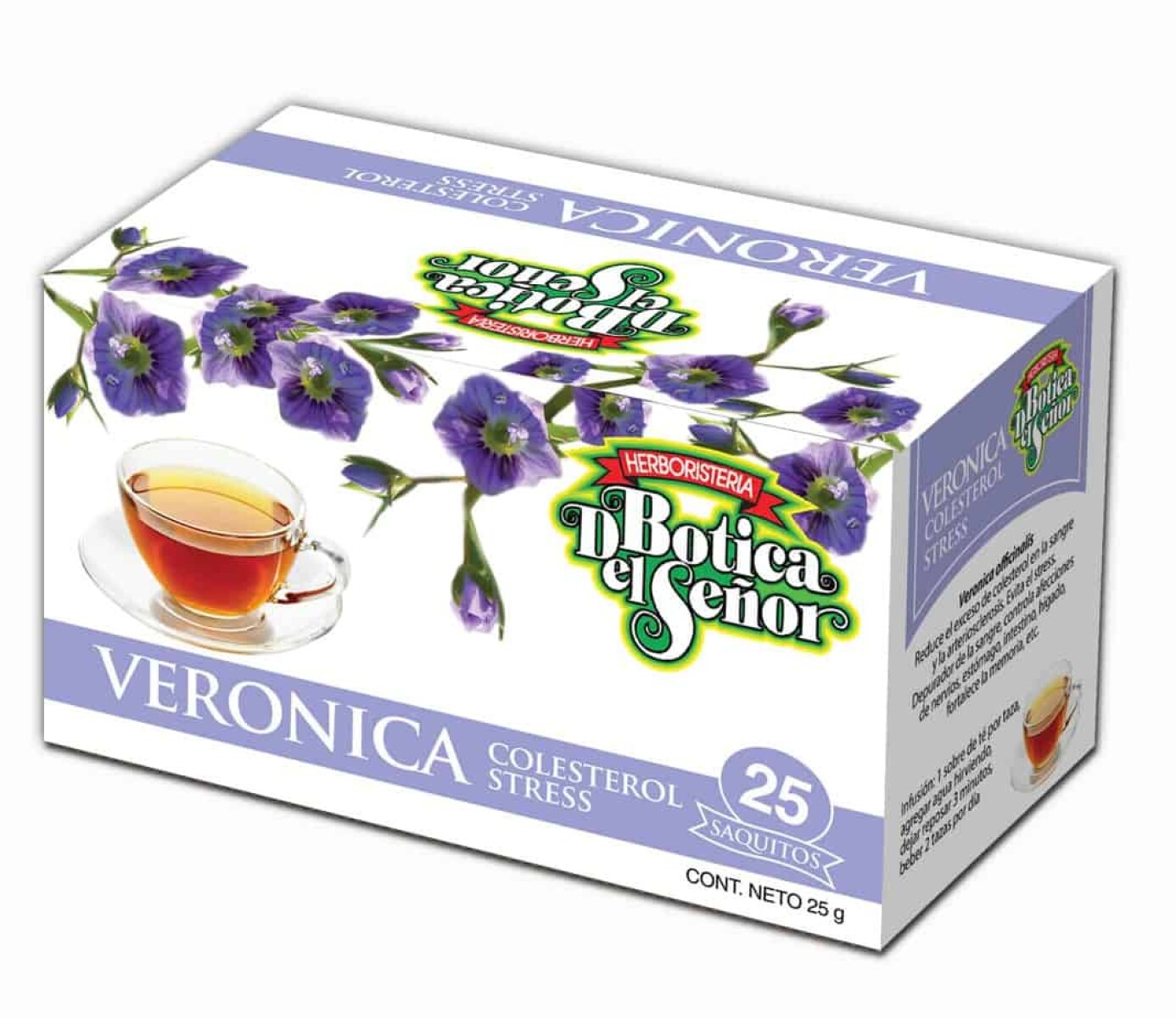 Té Verónica Botica del Señor 25 Saquitos 