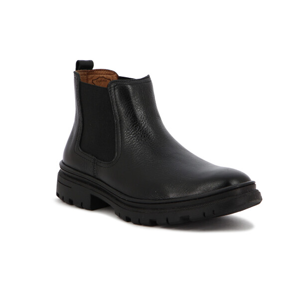 Starsax Bota Hombre C/ Elástico Negro Negro