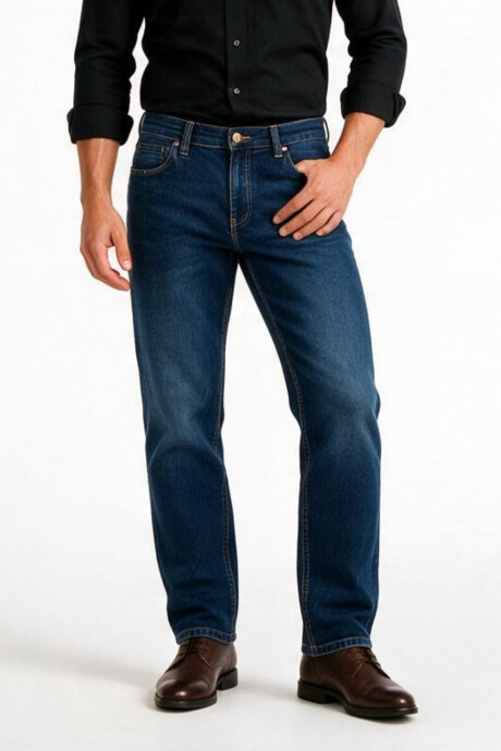 Pantalon Kunming Azul Indigo