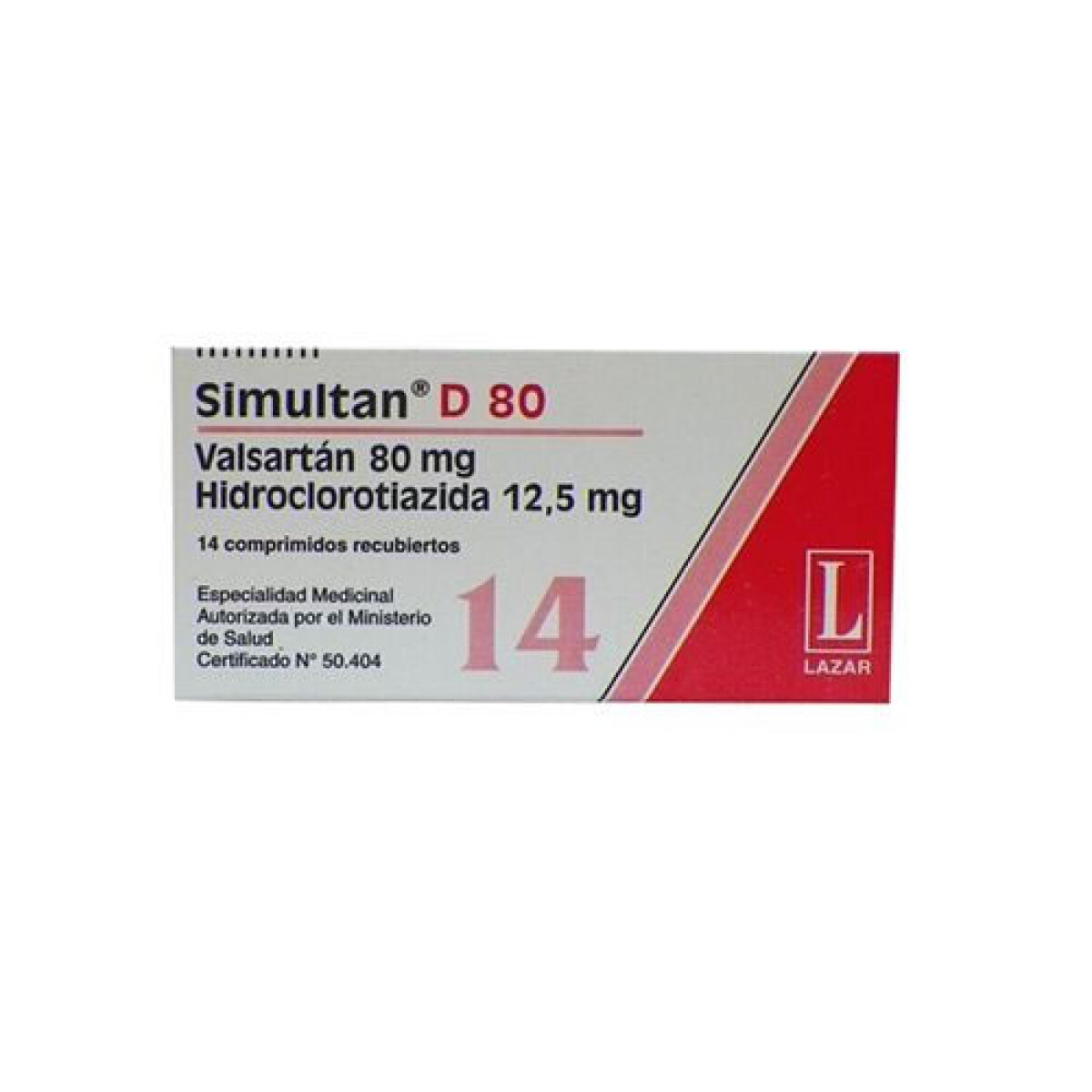 Simultan D 80 mg x 14 Comprimidos – Suplemento Nutricional