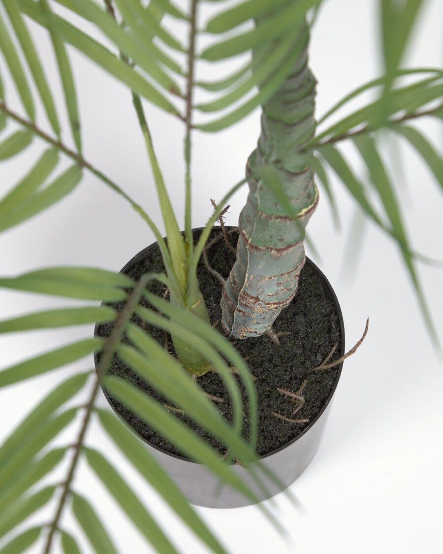 Planta artificial Palmera con maceta negro 70 cm Planta artificial Palmera con maceta negro 70 cm