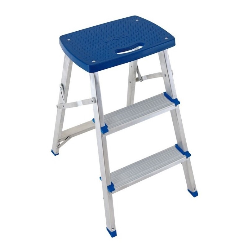 Banqueta Escalera Chica Aluminio Plegable Mor 5107 Banqueta Escalera Chica Aluminio Plegable Mor 5107