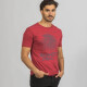 T-Shirt Print Basket Red
