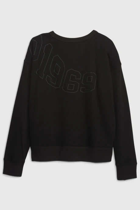 Buzo Deportivo Logo Gap Niño Black V2
