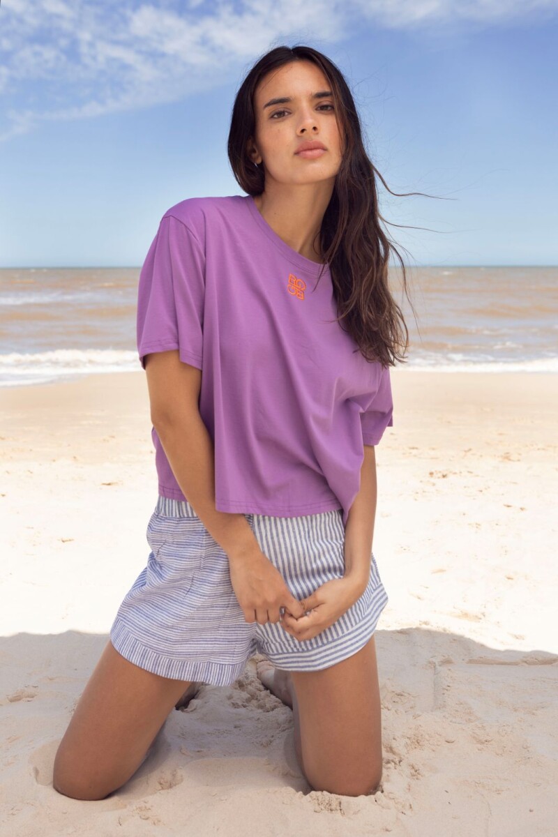 Remera Tag - Lila 