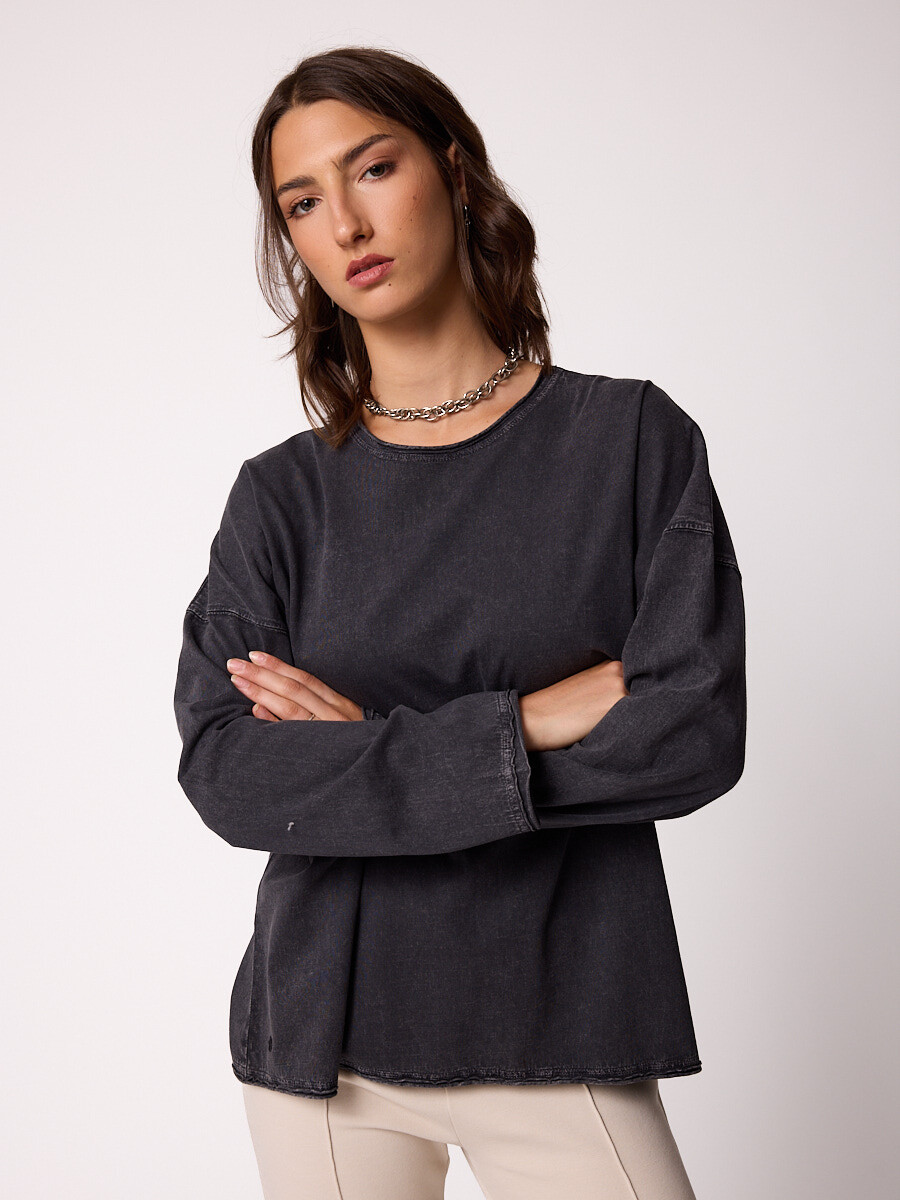 T-SHIRT M/L SOLMER DIXIE Negro