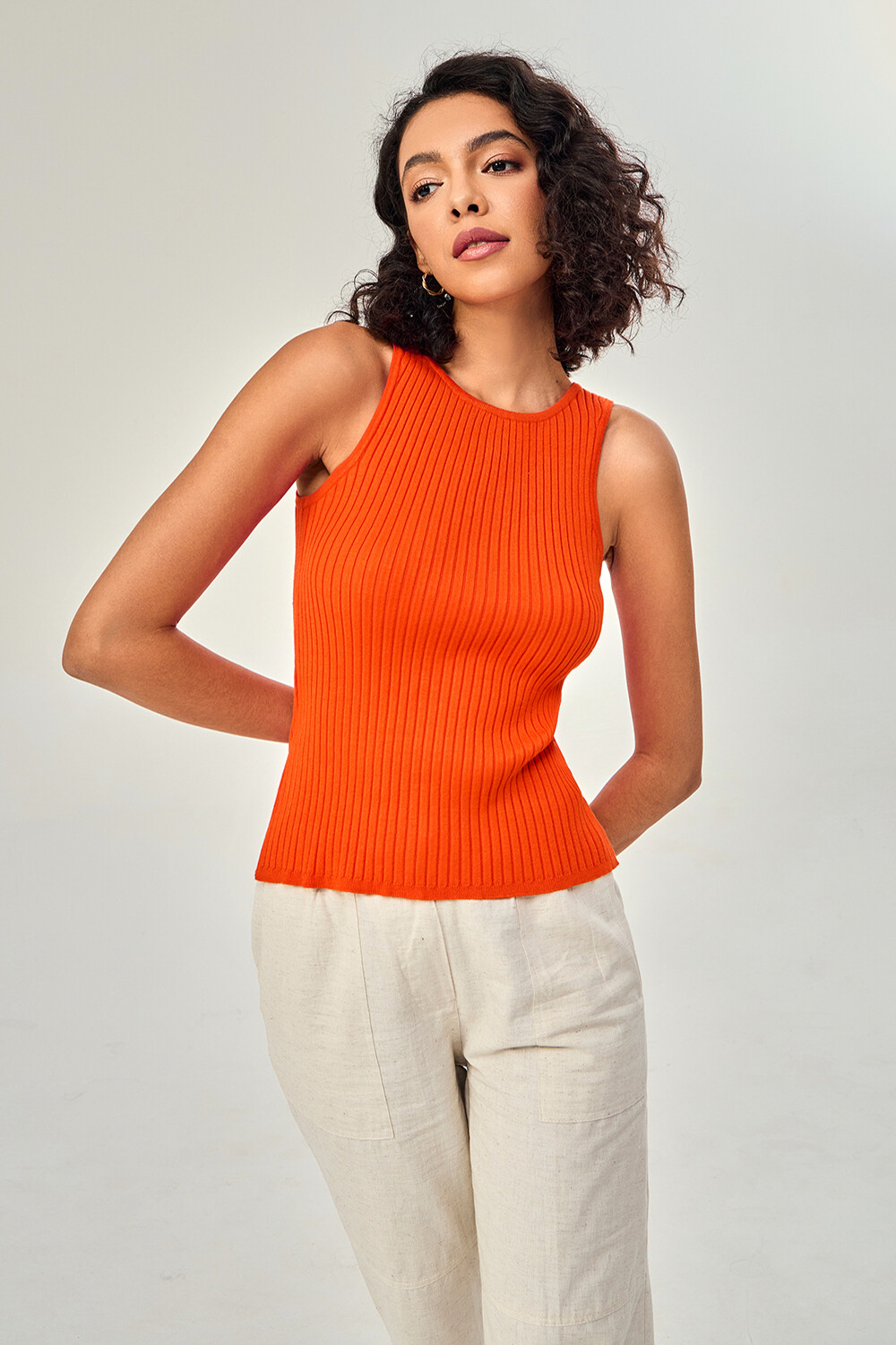 Musculosa Barack Rojo Anaranjado