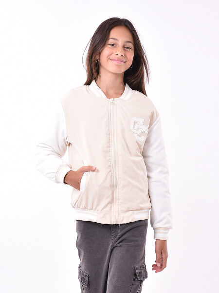 BOMBER CALI BEIGE (V)