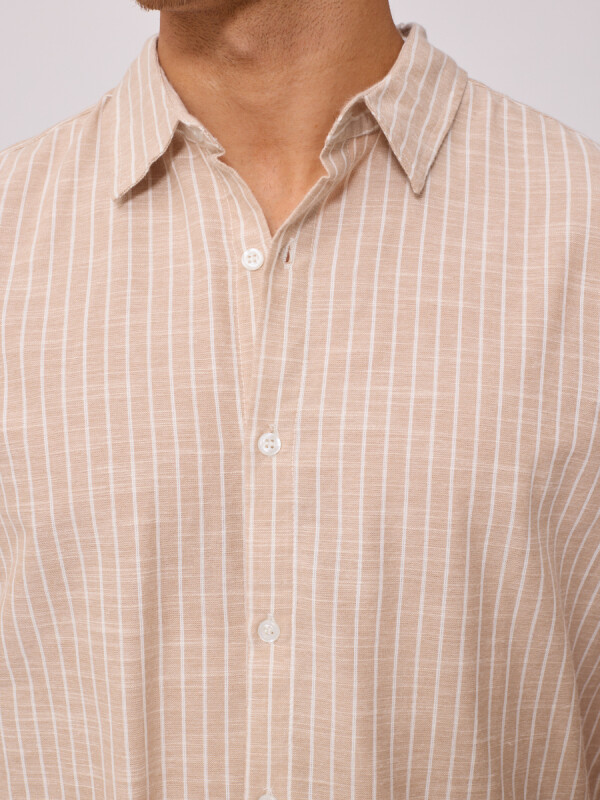 CAMISA VETA RUSTY Beige