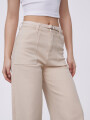 Pantalon Spitz Beige Claro