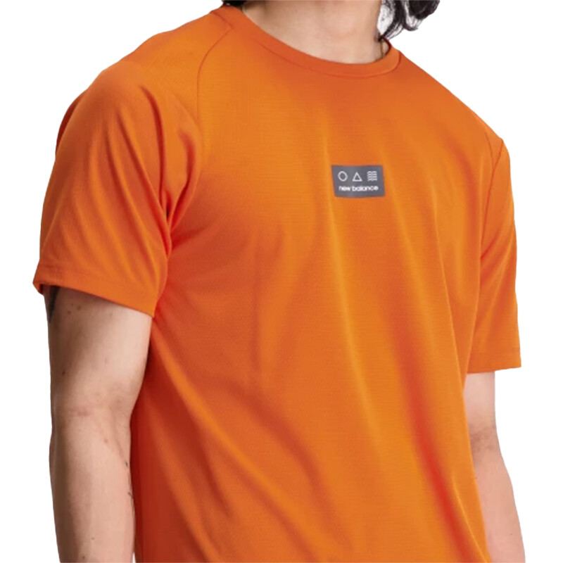 Remera New Balance Impact Naranja