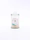 VELA FRASCO DE VIDRIO CON TAPA BLANCO