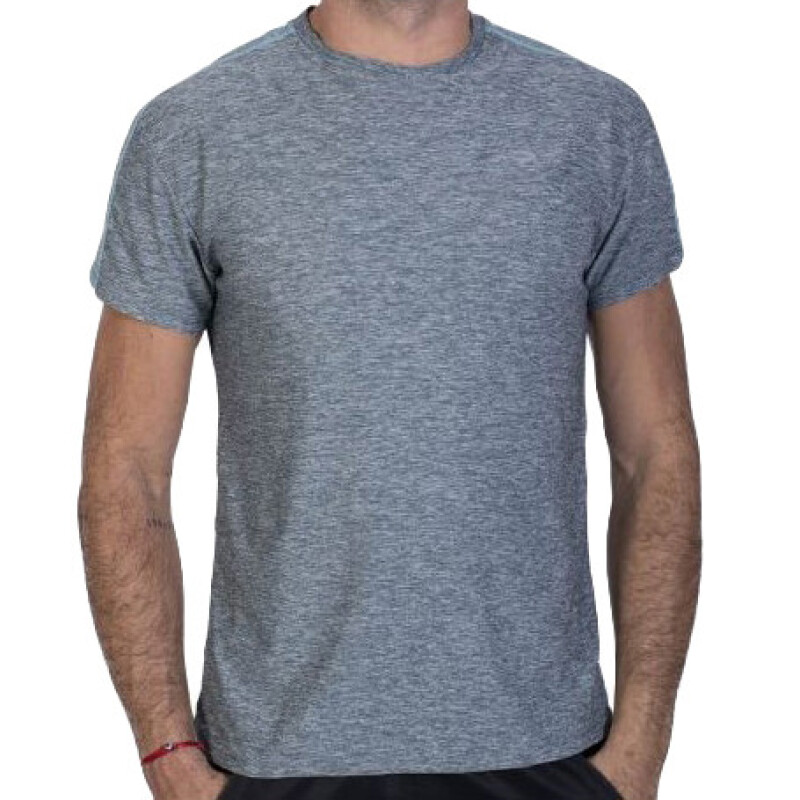 Remera de Hombre Topper MC MEN TRNG Stripe Azul Indian