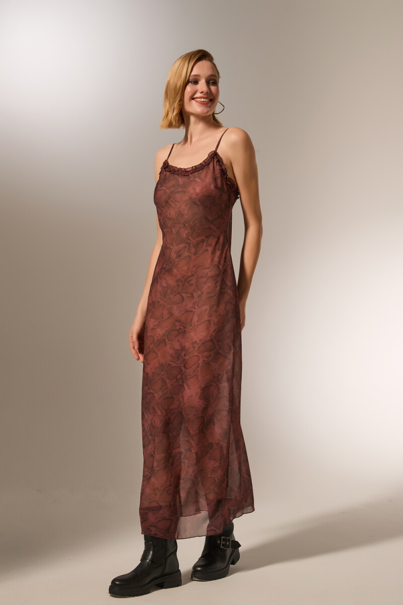 Vestido Celnia - Estampado 1 