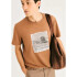 CAMISETA MM MARROM