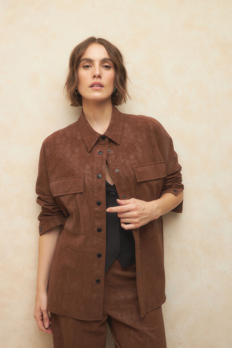 SOBRECAMISA PHIL Marron