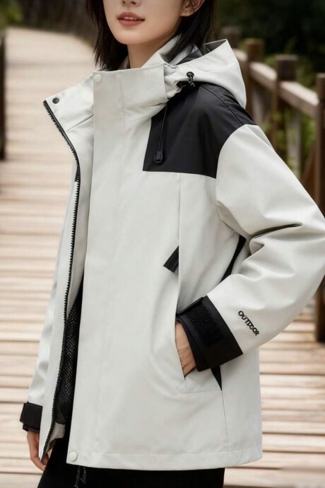 Campera impermeable RAIN Crudo