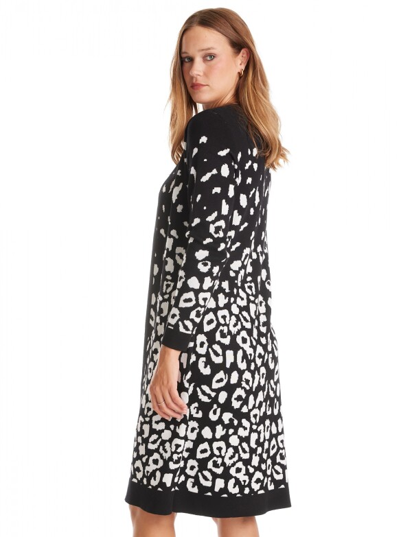 Vestido Twofold NEGRO/CRUDO