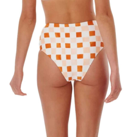 Bikini Rip Curl Surf Check Hi Cheeky Naranaja