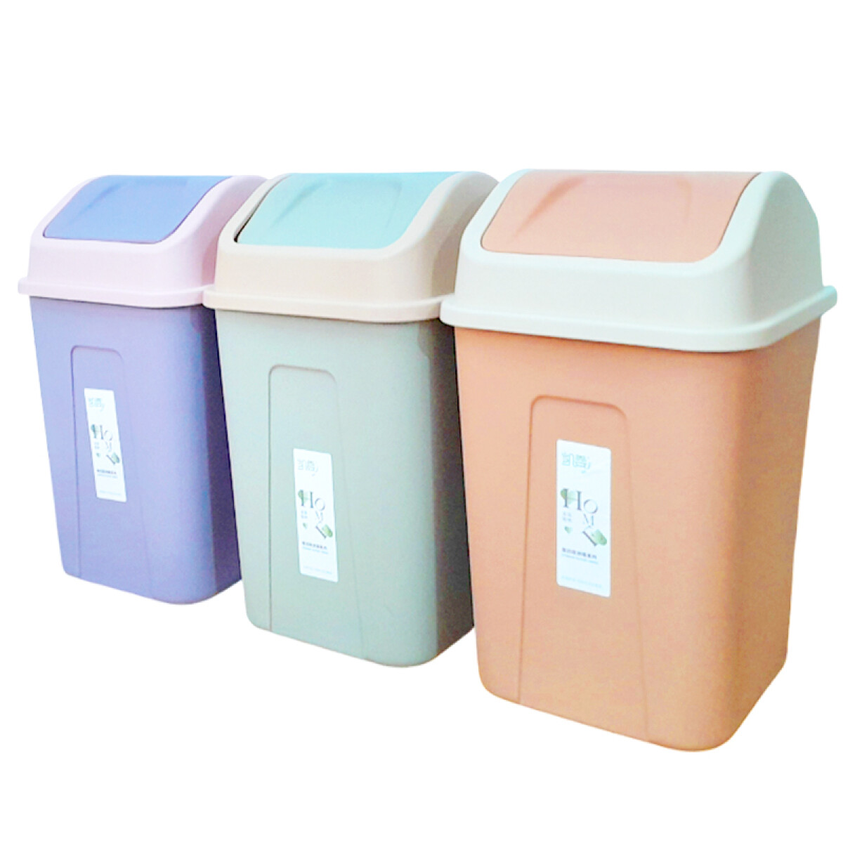 Papelera vaivén 3 colores - Papelera Vaivén 3 Colores 