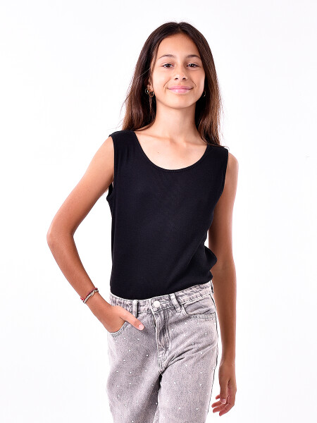 MUSCULOSA TAMI NEGRO