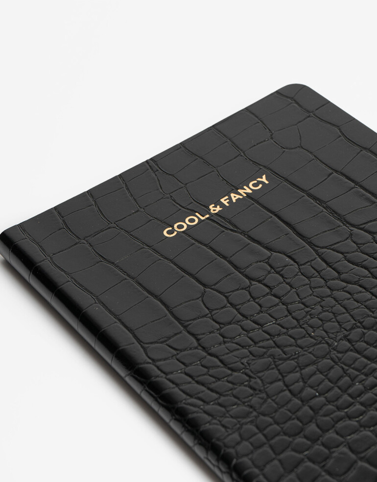 Anotadores Cuadernos y Memos Cuaderno Cuaderno Efecto Croco Cool & Fancy - Combinacion Bicolor