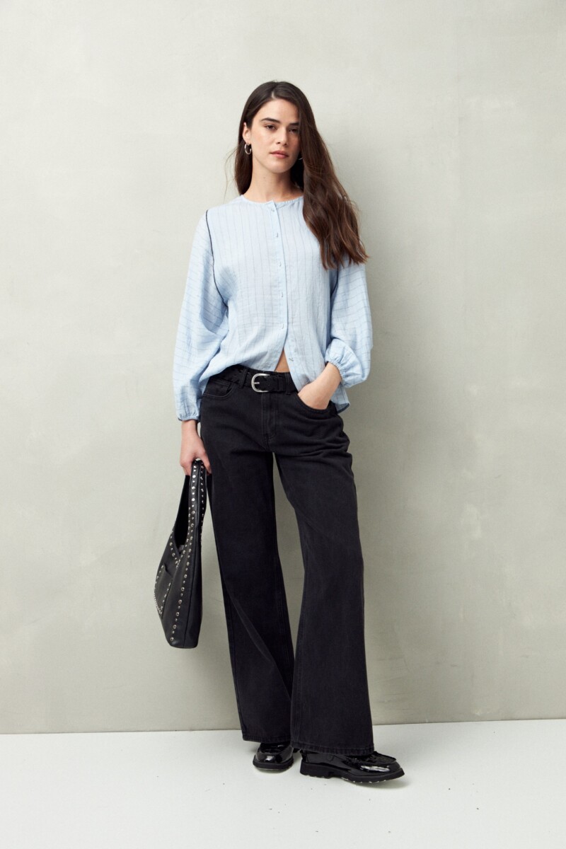 CAMISA LISANA Celeste