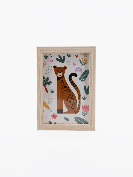 CUADRO SAFARI ESTAMPADO 1