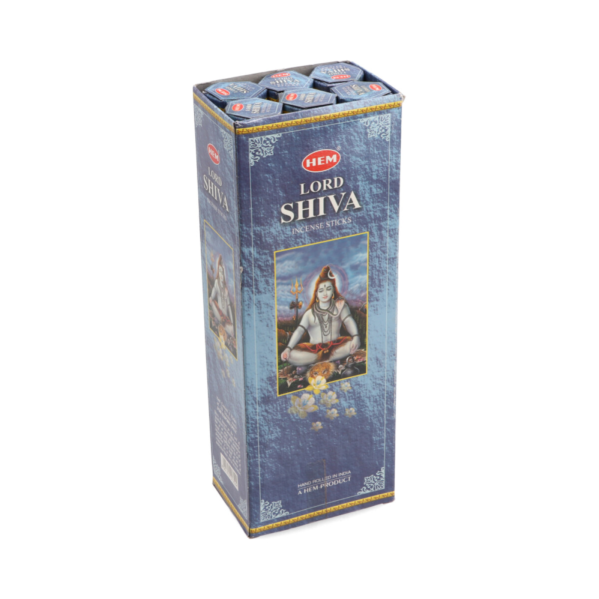 INCIENSO HEM CAJA HEXAGONAL X6 - Lord Shiva 