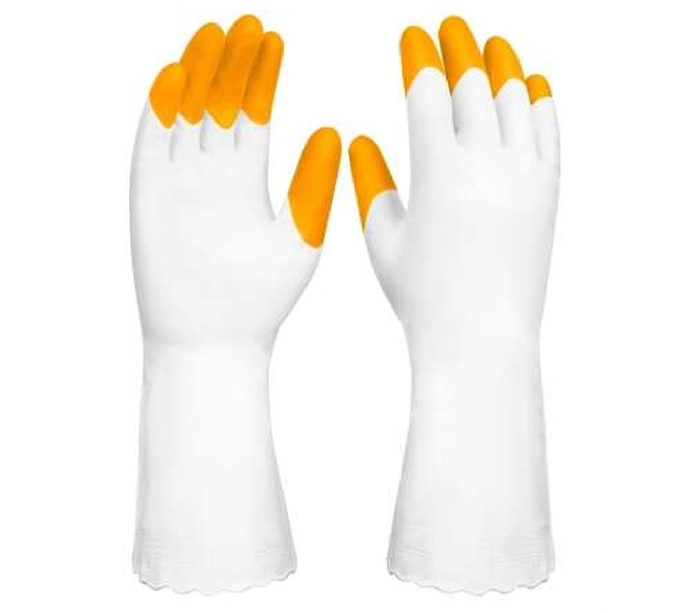 GUANTES DE PVC LARGOS INGCO HGVP03 TALLE L 
