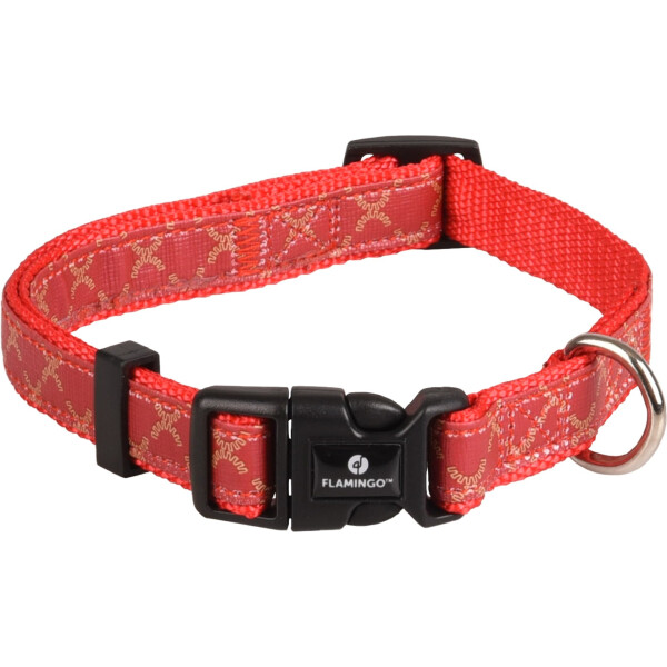COLLAR PARA PERROS FLAMINGO ODIN ROJO XS COLLAR PARA PERROS FLAMINGO ODIN ROJO XS