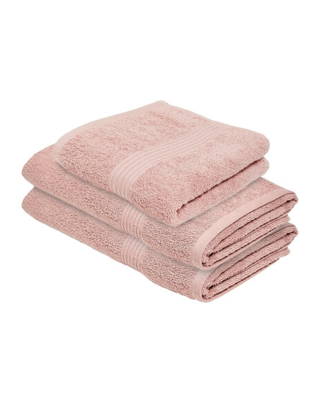 SET 3 TOALLAS: 40x70 + 2*70x140CM ALG ROSA SET 3 TOALLAS: 40x70 + 2*70x140CM ALG ROSA