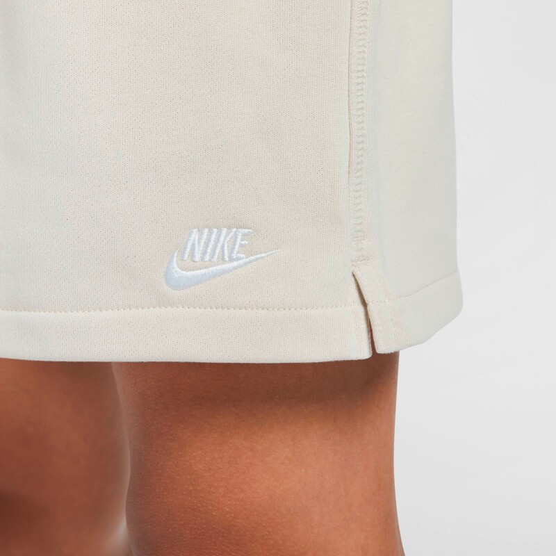Short Nikeclub Flow Ft de Hombre Blanco