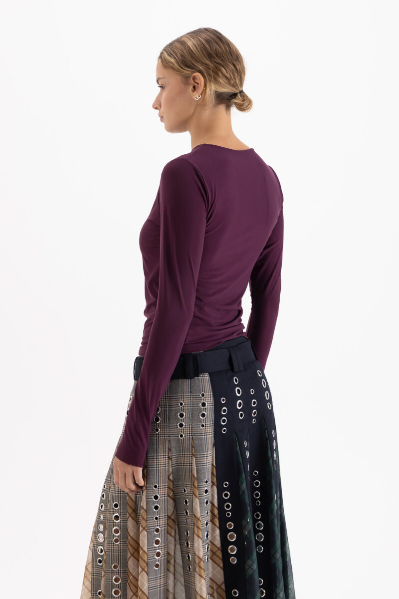 REMERA REPUBLICA Violeta